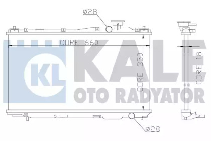 Теплообменник KALE OTO RADYATÖR 357000