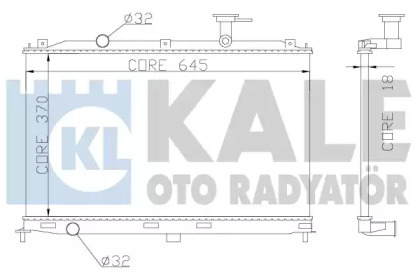 Теплообменник KALE OTO RADYATÖR 358000