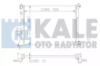 Теплообменник KALE OTO RADYATÖR 358600