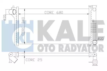 Теплообменник KALE OTO RADYATÖR 359600