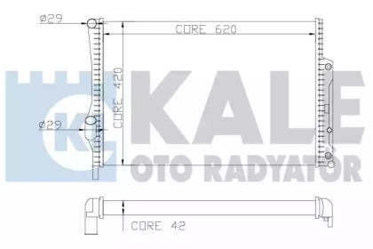 Теплообменник KALE OTO RADYATÖR 360400