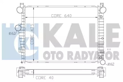 Теплообменник KALE OTO RADYATÖR 360700