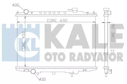 Теплообменник KALE OTO RADYATÖR 362900