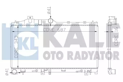 Теплообменник KALE OTO RADYATÖR 365000