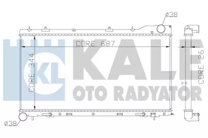 Теплообменник KALE OTO RADYATÖR 365100