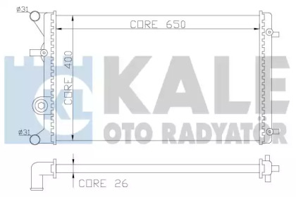 Теплообменник KALE OTO RADYATÖR 366400