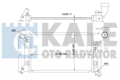 Теплообменник KALE OTO RADYATÖR 366900