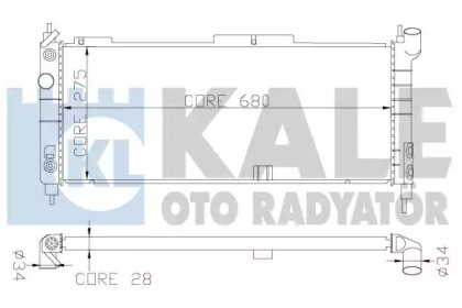 Теплообменник KALE OTO RADYATÖR 371400