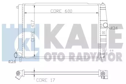 Теплообменник KALE OTO RADYATÖR 372200