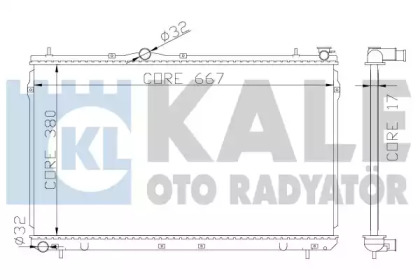 Теплообменник KALE OTO RADYATÖR 372400