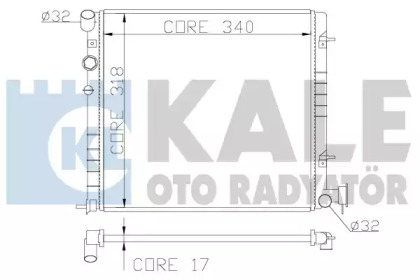 Теплообменник KALE OTO RADYATÖR 372500