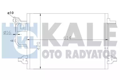 Конденсатор KALE OTO RADYATÖR 375600