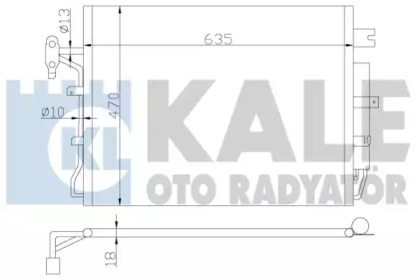 Конденсатор KALE OTO RADYATÖR 378000