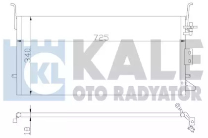 Конденсатор KALE OTO RADYATÖR 379500