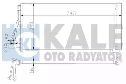 Конденсатор KALE OTO RADYATÖR 379800