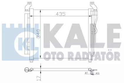 Конденсатор KALE OTO RADYATÖR 380100