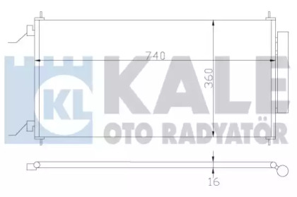 Конденсатор KALE OTO RADYATÖR 380700