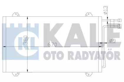 Конденсатор KALE OTO RADYATÖR 381100