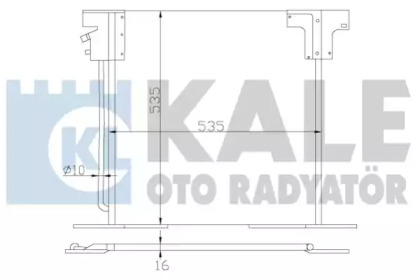 Конденсатор KALE OTO RADYATÖR 381200