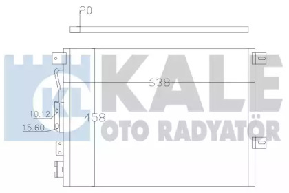 Конденсатор KALE OTO RADYATÖR 385800