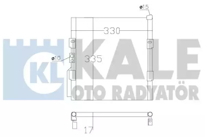 Конденсатор KALE OTO RADYATÖR 386800