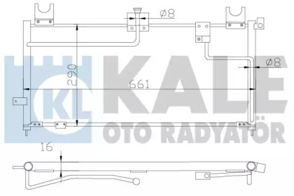 Конденсатор KALE OTO RADYATÖR 387500