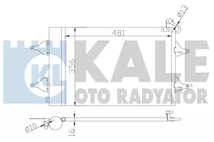 Конденсатор KALE OTO RADYATÖR 390700