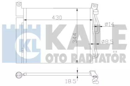 Конденсатор KALE OTO RADYATÖR 391500