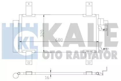 Конденсатор KALE OTO RADYATÖR 392100