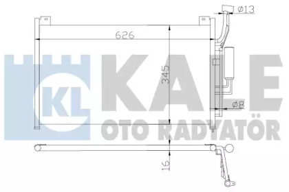 Конденсатор KALE OTO RADYATÖR 392300