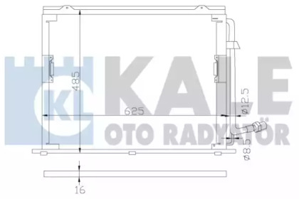 Конденсатор KALE OTO RADYATÖR 392400