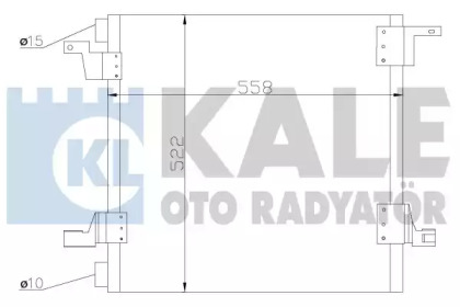 Конденсатор KALE OTO RADYATÖR 392600