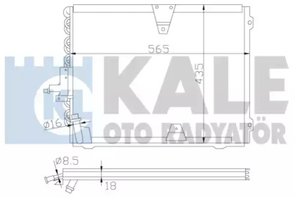 Конденсатор KALE OTO RADYATÖR 392700