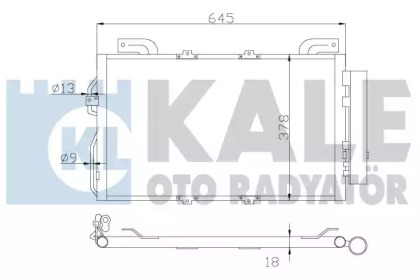 Конденсатор KALE OTO RADYATÖR 392900