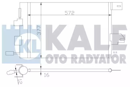 Конденсатор KALE OTO RADYATÖR 393300