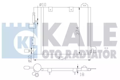 Конденсатор KALE OTO RADYATÖR 393800