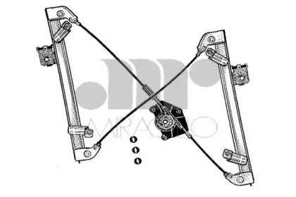 Подъемное устройство для окон MIRAGLIO 30/1143