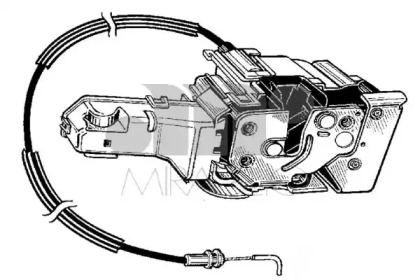 Замок двери MIRAGLIO 40/355