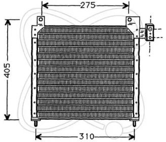 Конденсатор, кондиционер ELECTRO AUTO 30D0013