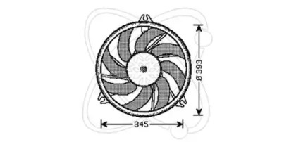 Вентилятор ELECTRO AUTO 32VC021