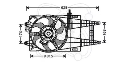 Вентилятор ELECTRO AUTO 32VF003