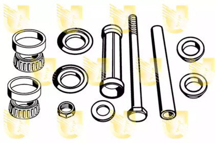ремонтный комплект, рычаг подвески UNIGOM 392056K