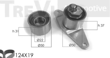 Ременный комплект TREVI AUTOMOTIVE KD1007