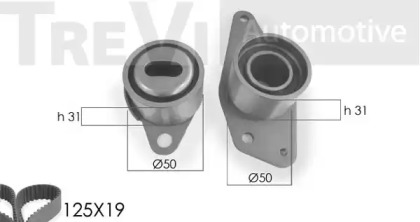 Ременный комплект TREVI AUTOMOTIVE KD1008