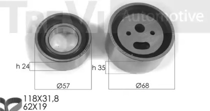 Ременный комплект TREVI AUTOMOTIVE KD1020