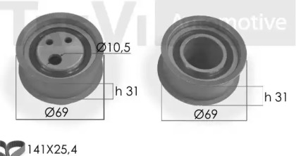 Комплект ремня ГРМ TREVI AUTOMOTIVE KD1050