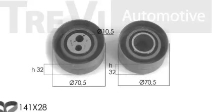 Ременный комплект TREVI AUTOMOTIVE KD1052