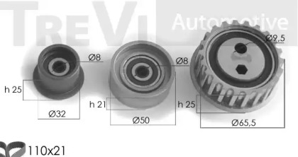 Ременный комплект TREVI AUTOMOTIVE KD1054