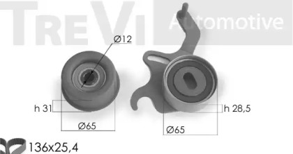 Ременный комплект TREVI AUTOMOTIVE KD1074