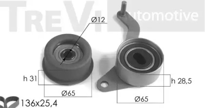 Ременный комплект TREVI AUTOMOTIVE KD1076